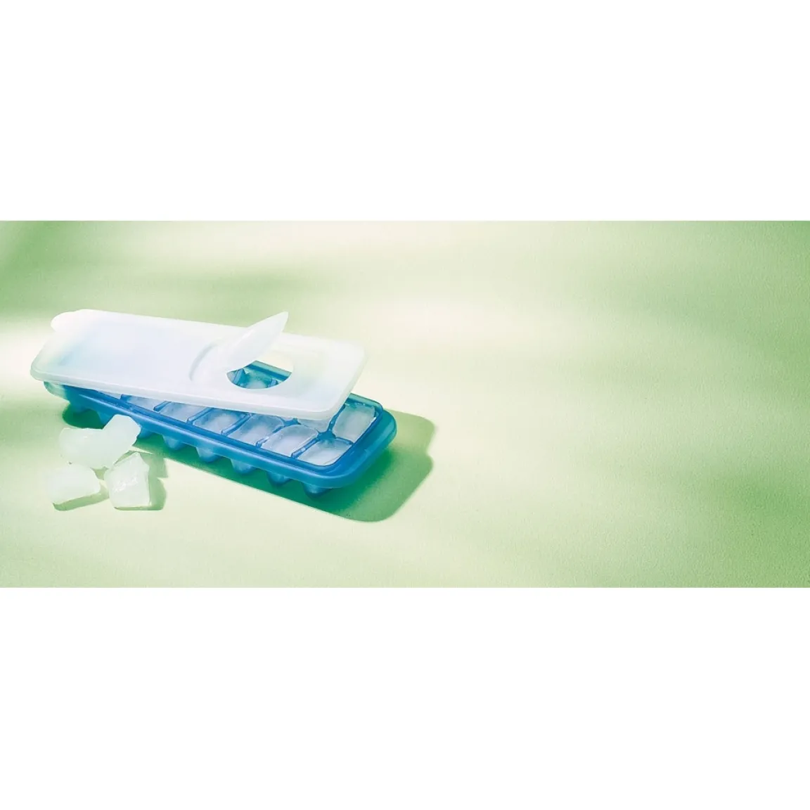 Tempsl 2 bacs à glaçons avec couvercles