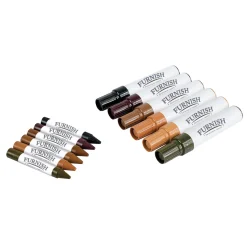 Clearance Tempsl 6 crayons + 6 feutres retouche meubles