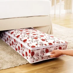 New Tempsl 2 housses dessous de lit roses