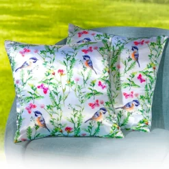 New Tempsl 2 housses satin oiseaux