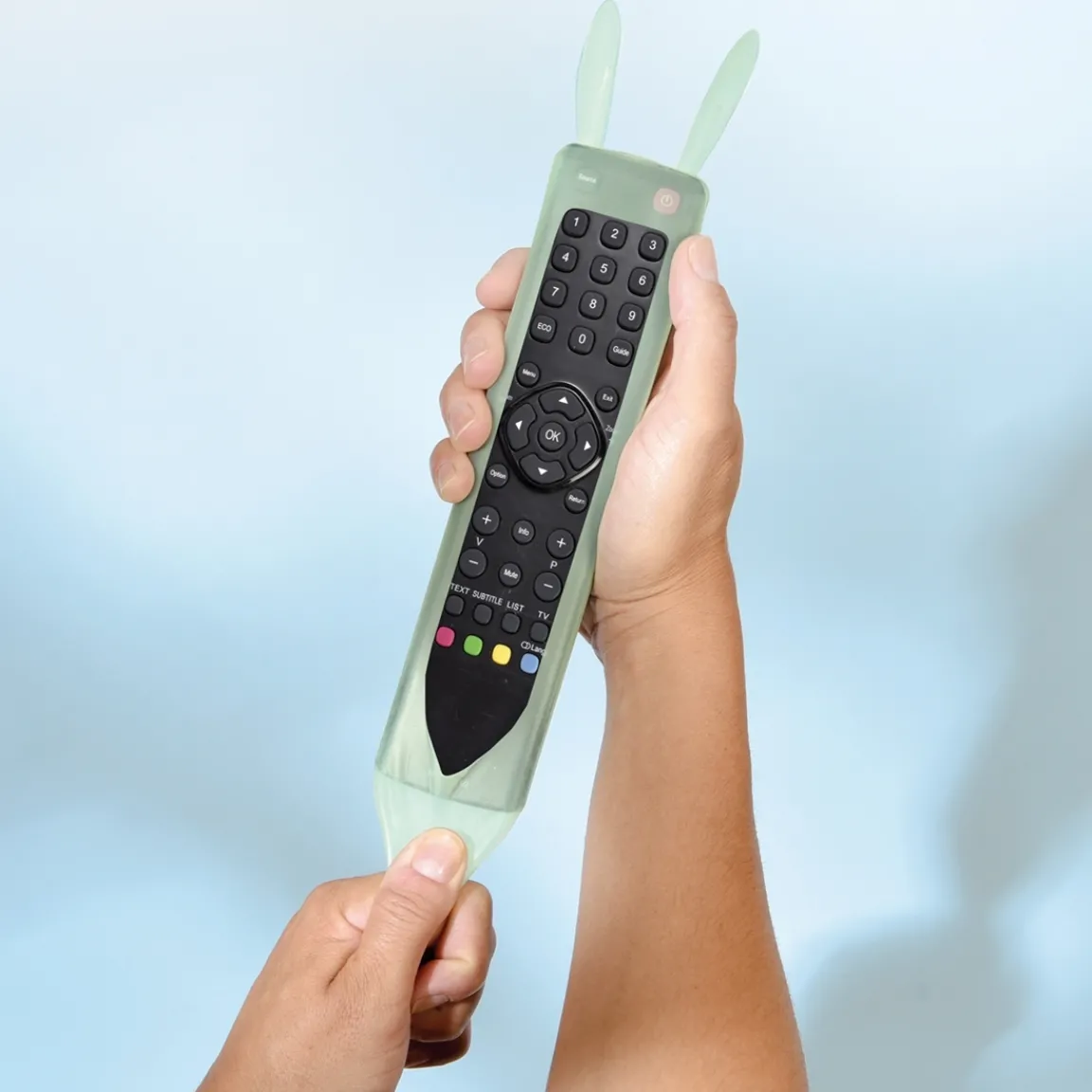 Tempsl 2 housses télécommandes phosphorescentes