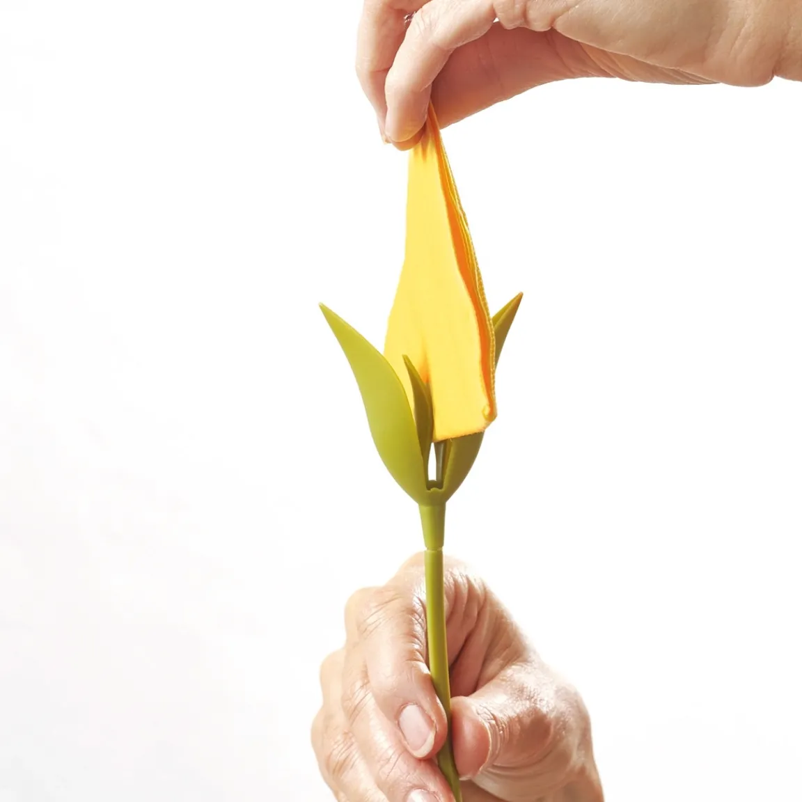 Outlet Tempsl 4 porte-serviettes tulipe ou 2 lots de 4 porte-serviettes tulipe