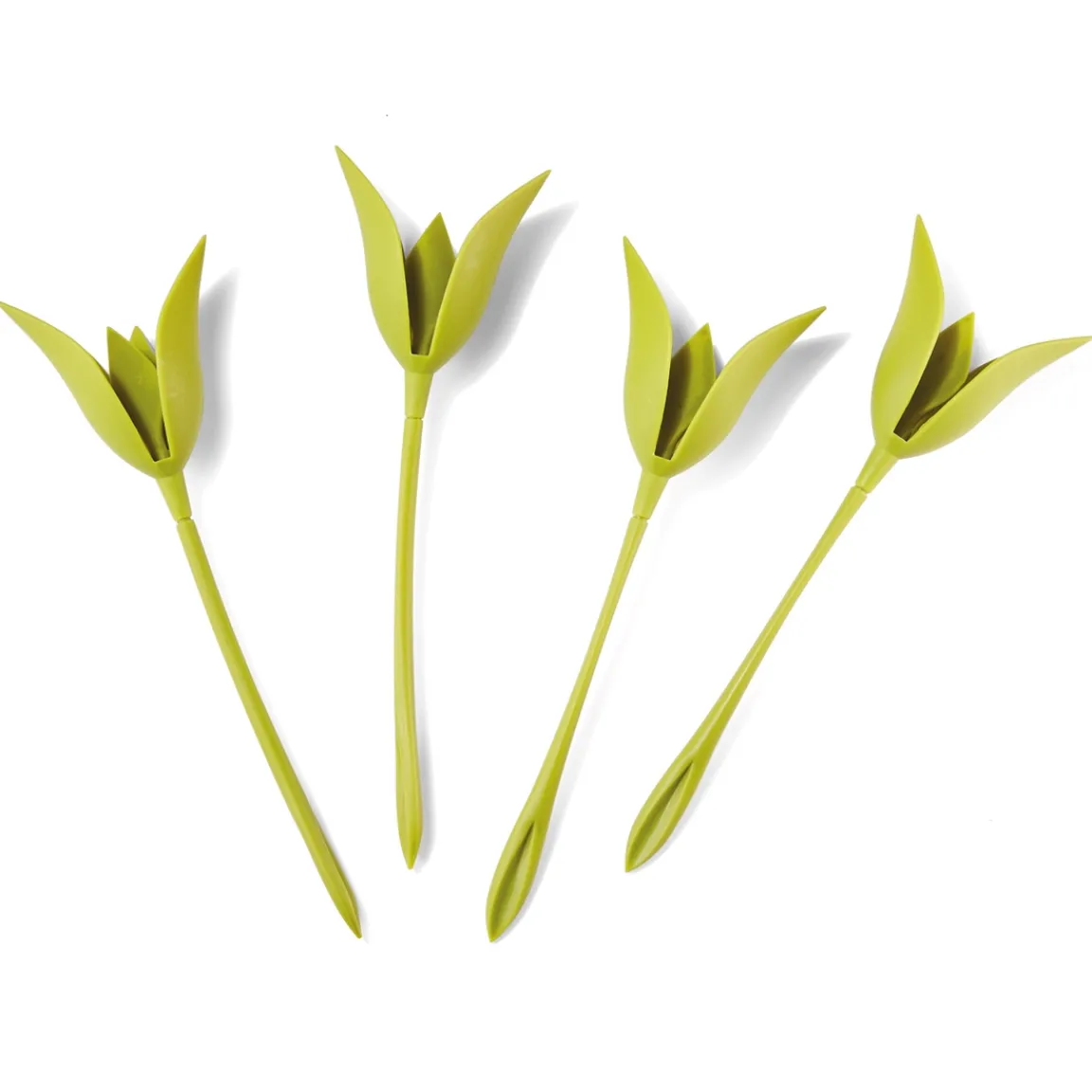 Outlet Tempsl 4 porte-serviettes tulipe ou 2 lots de 4 porte-serviettes tulipe