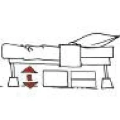 Best Tempsl 4 surélévateurs de lit Noir