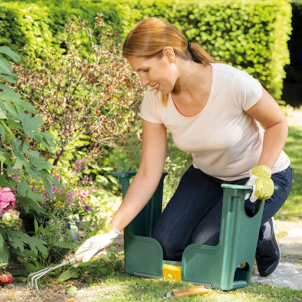 Clearance Tempsl Banc de jardin reversible avec coffre