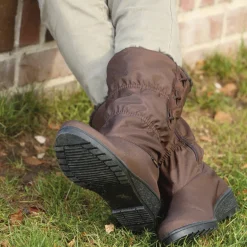 New Tempsl Bottes "Lucie" noir ou marron