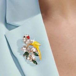 New Tempsl Broche perroquet