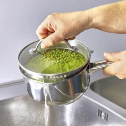 Online Tempsl Casserole-saucière couvercle passoire Pradel France ®