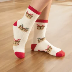 Clearance Tempsl Chaussettes d'intérieur renne