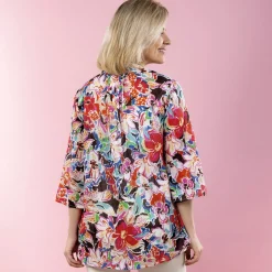 Online Tempsl Chemisier long imprimé fleuri