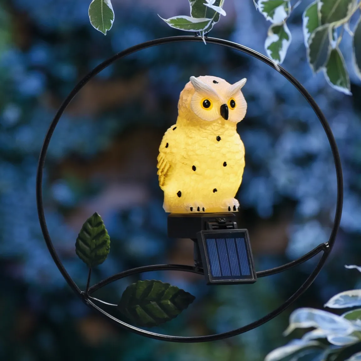 Discount Tempsl Chouette blanche solaire