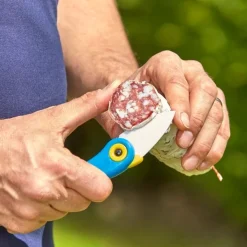 New Tempsl Couteau céramique bleu