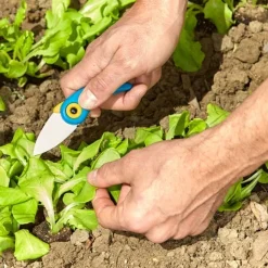 New Tempsl Couteau céramique bleu