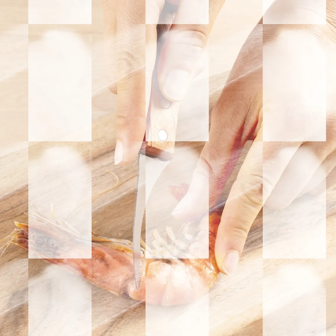 Tempsl Couteau décortiqueur de crevettes