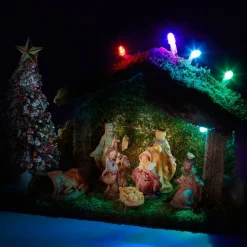Discount Tempsl Crèche de Noël LED