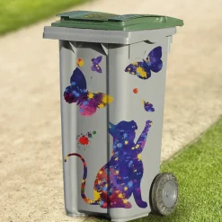 New Tempsl Décoration poubelles chat