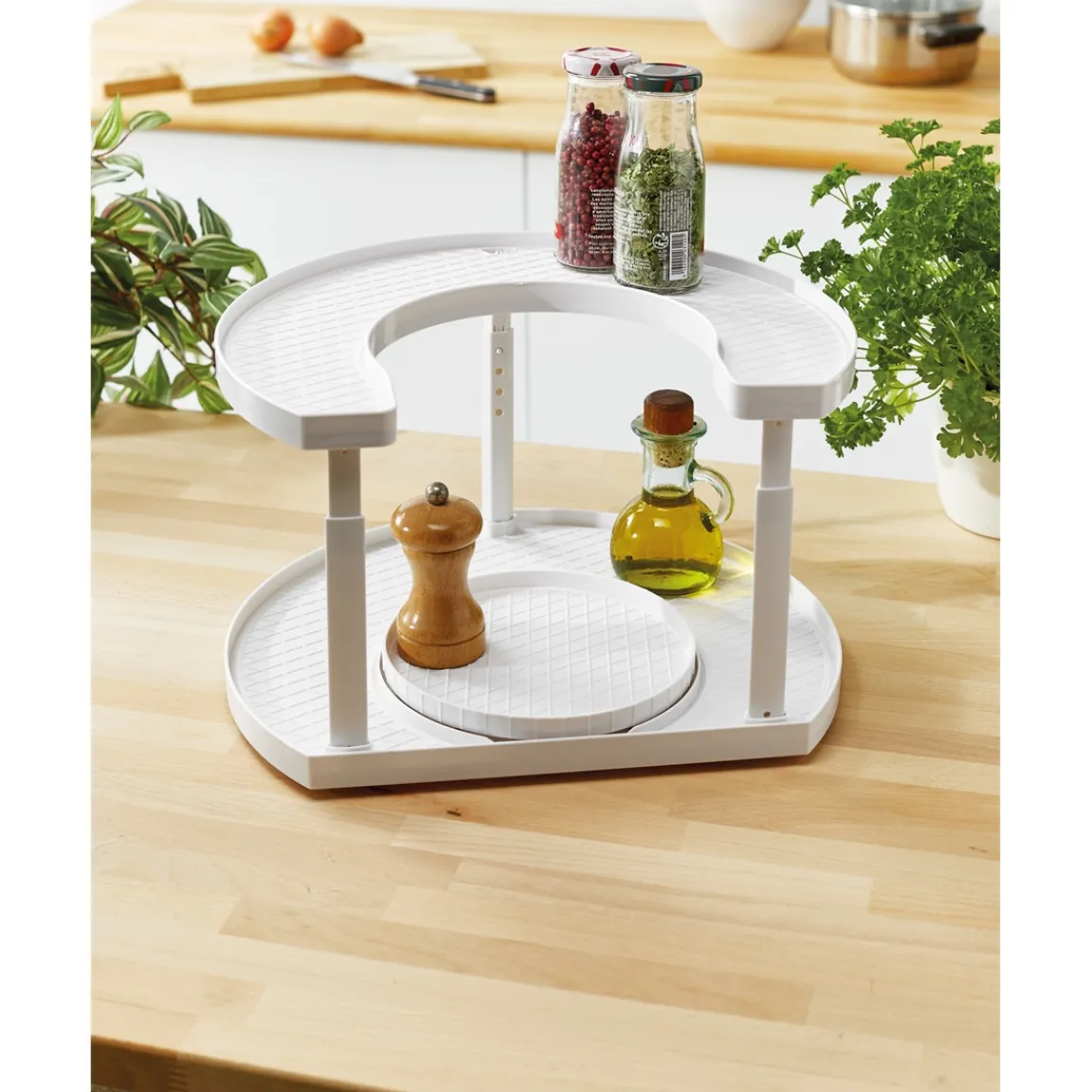 Discount Tempsl Double plateau épices rotatif