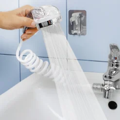 Best Tempsl Douchette avec tuyau spirale et support