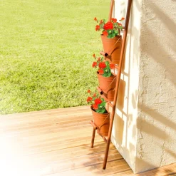 Outlet Tempsl Echelle à plantes cuivrée