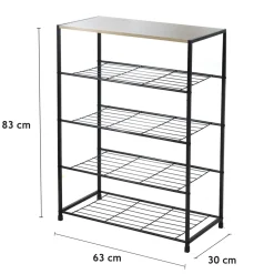 Sale Tempsl Etagère à chaussures 5 niveaux