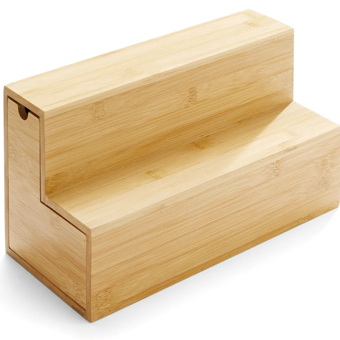 New Tempsl Etagère à tiroir bambou