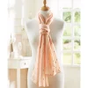Online Tempsl Etole foulard rose poudré