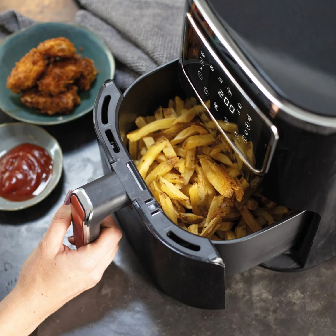 New Tempsl Friteuse sans huile