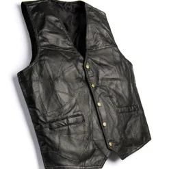 Sale Tempsl Gilet Sans Manches Patchwork Noir Xxxxl - taille XXXXL