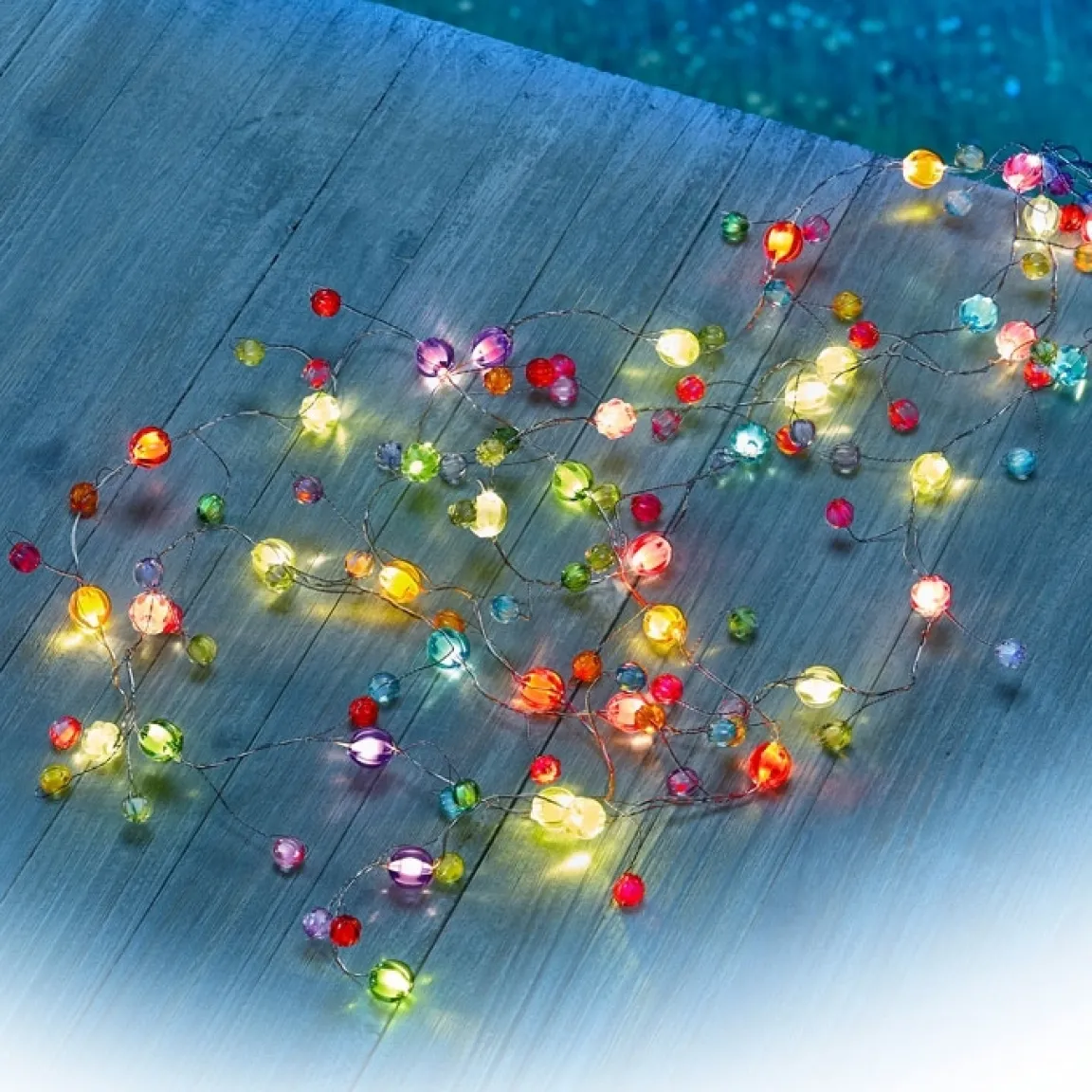 Hot Tempsl Guirlande LED multicolore