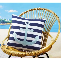 Discount Tempsl Housse coussin ancre