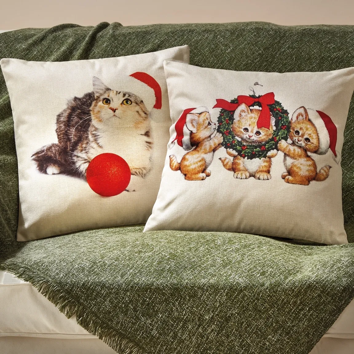 Online Tempsl Housse de coussins Noël