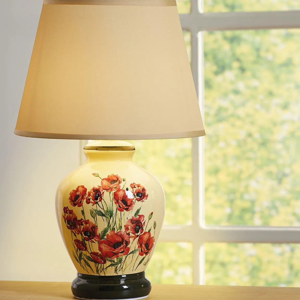 Clearance Tempsl Lampe coquelicots