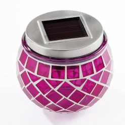 Hot Tempsl Lanterne mosaïque rose ou jaune