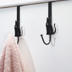 Hot Tempsl Lot de 2 accroches serviette chat
