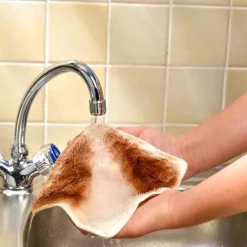 Tempsl Lot de 3 carrés bambou blanc