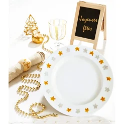 Tempsl Lot de 2 craies liquides argent + or