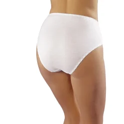 New Tempsl Lot de 5 culottes-confort : blanc, noir ou chair