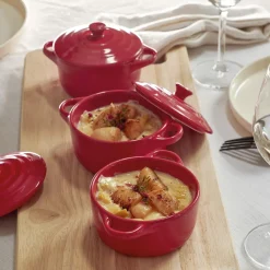 Discount Tempsl Lot de 4 mini-cocottes Pradel France ®