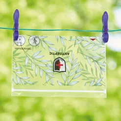 Sale Tempsl Lot de 2 pochettes antibactériennes pour masque