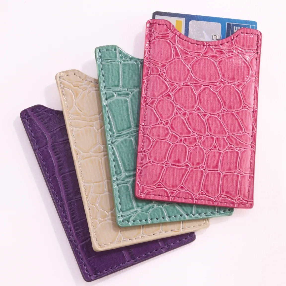 Hot Tempsl Lot de 4 porte-cartes RFID fantaisie