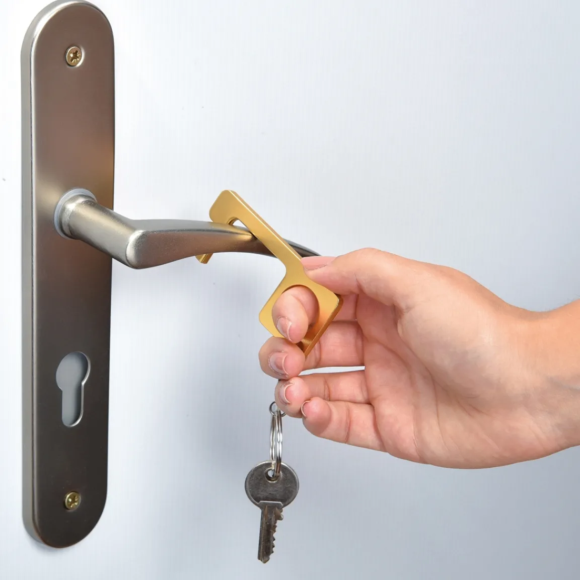 Online Tempsl Lot de 2 porte-clés évite-contamination