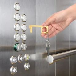 Online Tempsl Lot de 2 porte-clés évite-contamination