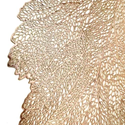 Hot Tempsl Lot de 4 sets de table feuille