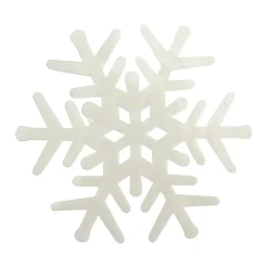 Best Tempsl Lot de 10 stickers flocons fluorescents