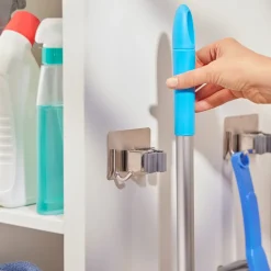 Clearance Tempsl Lot de 4 supports balai et accessoires