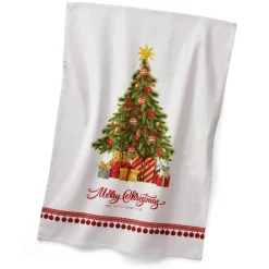 Tempsl Lot de 2 torchons de Noël