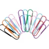 New Tempsl Lot de 12 trombones couleur XXL