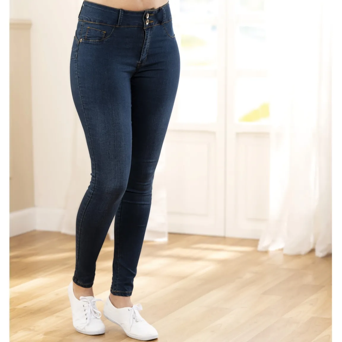 Best Tempsl Magic jeans Bleu foncé