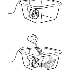 Discount Tempsl Mini turbine de lavage