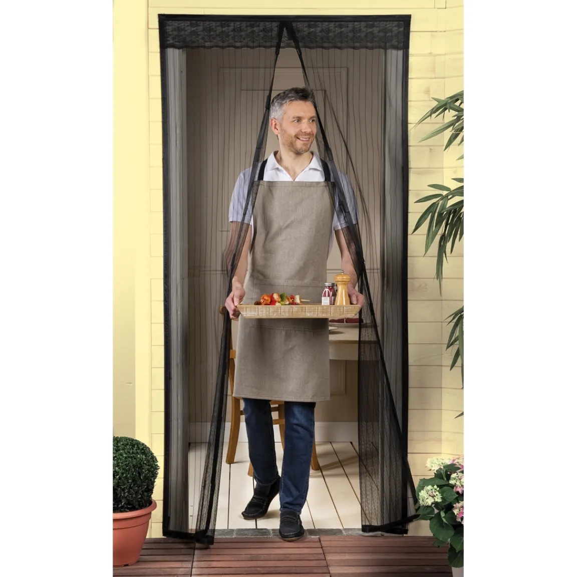 Sale Tempsl Moustiquaire magnétique pour porte ou lot de 2